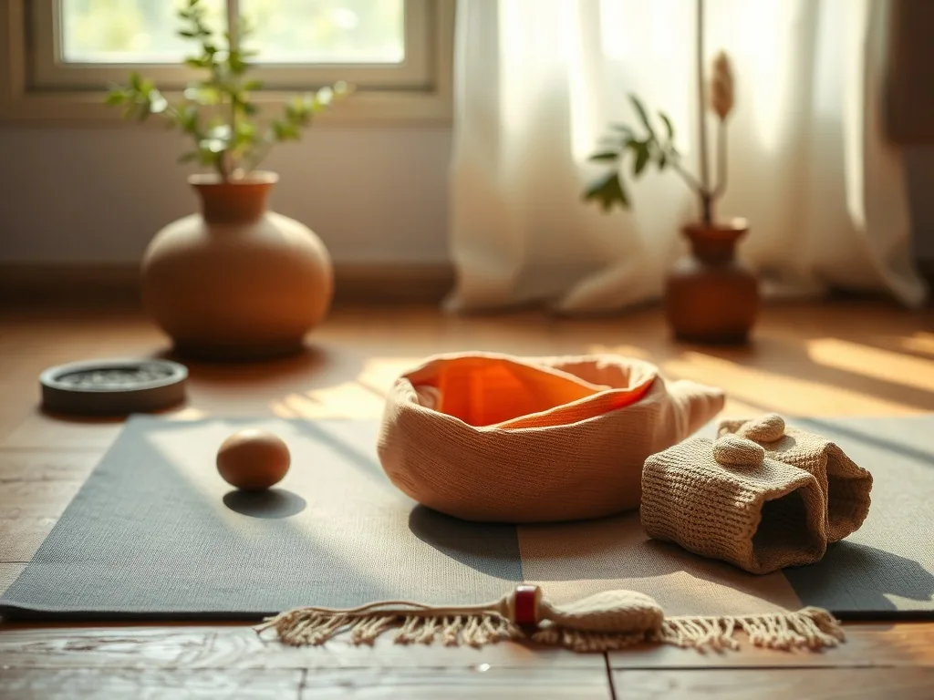 Accessoire yoga : la brique, la sangle, et pourquoi ton corps mérite mieux qu’un placard rempli